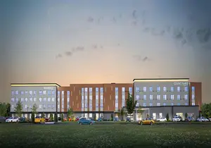Best new hotels in Birmingham AL (Alabama) - Courtyard by Marriott / Residence Inn by Marriott Birmingham Grandview (Apr 2026) - Hilton Garden Inn / Homewood