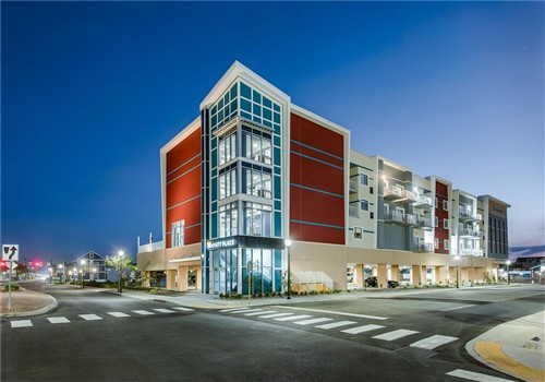 new building at Hyatt Place Ocean City Oceanfront