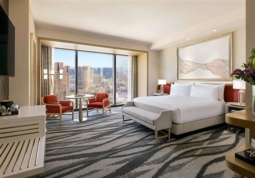 New hotel in Las Vegas Resorts World opened in 2021 >